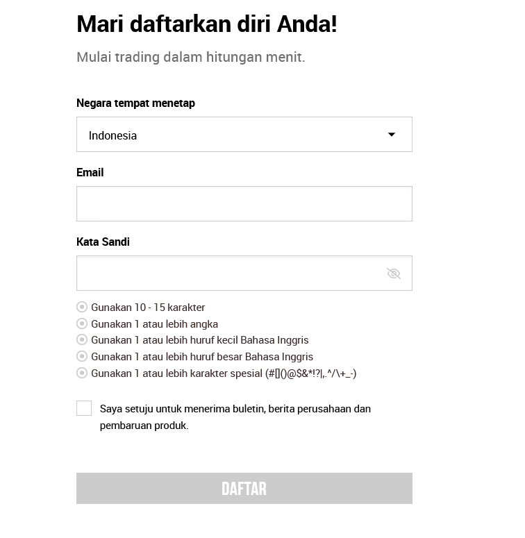 Klik menu penarikan.