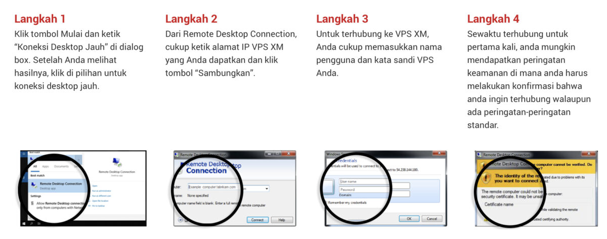 Cara terhubung dengan VPS Anda