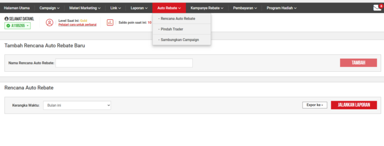Halaman auto rebate.