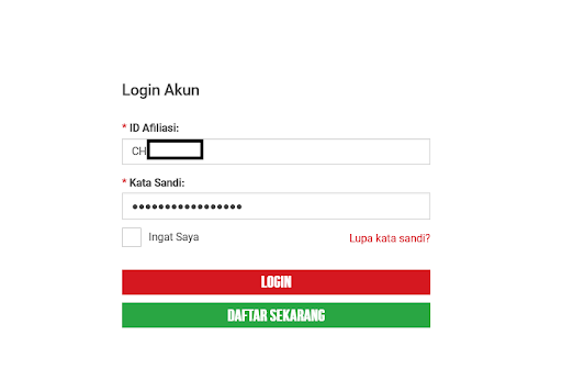 Login Partner Area XM.