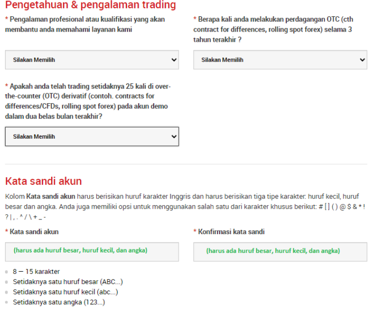 Pengetahuan dan Pengalaman Trading Forex