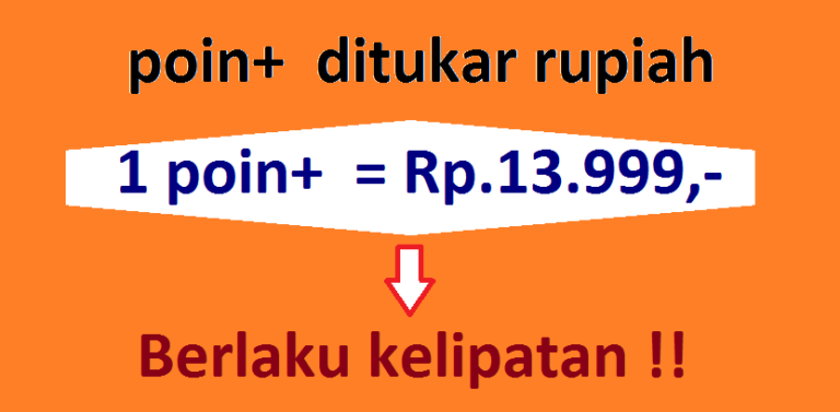 Point Ditukar Rupiah