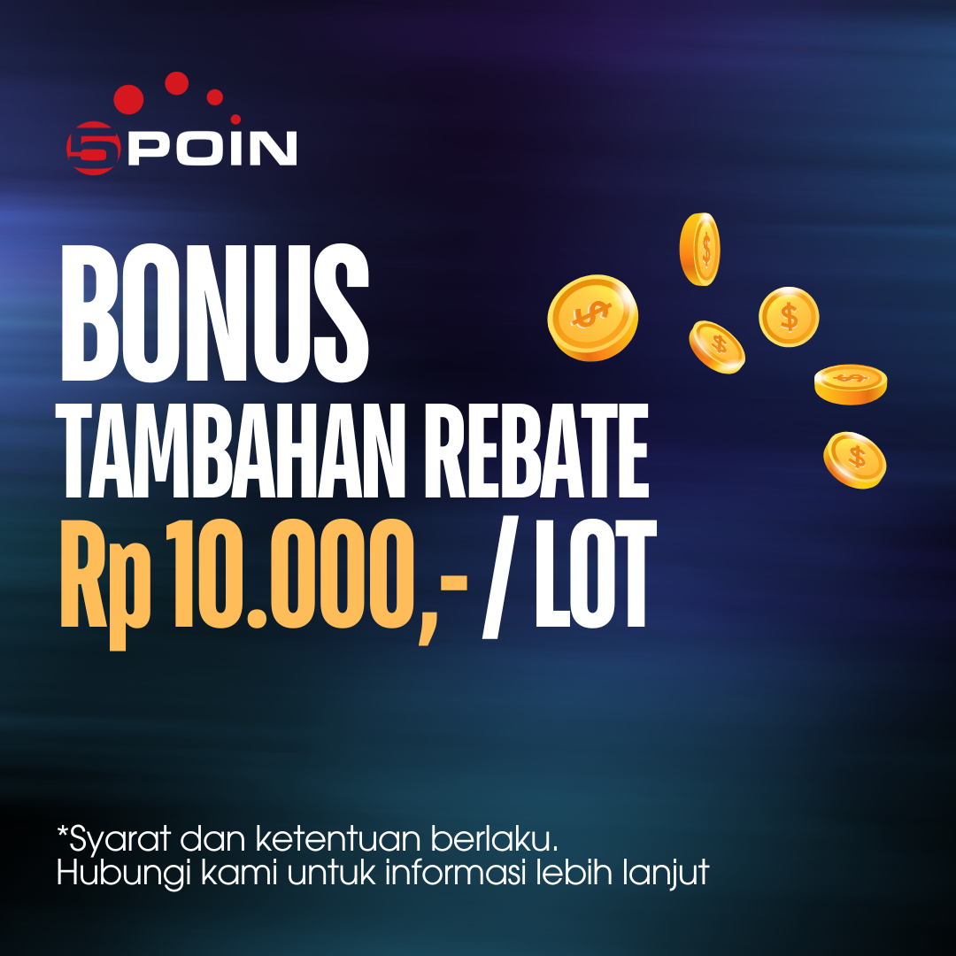 Bonus New Member 10.000 rupiah per lot